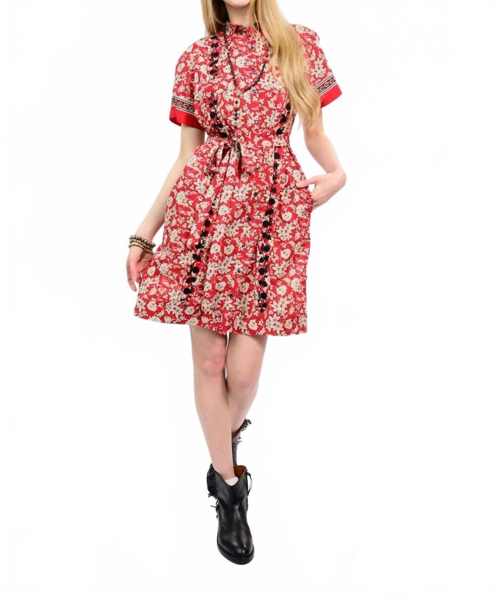 NEW SISTER MARY dominga dress in red